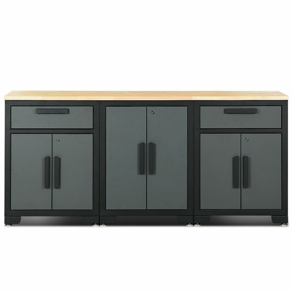 9 Pcs Big Steel Storage Cabinet Set【HOT】